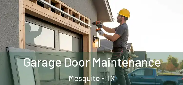 Garage Door Maintenance Mesquite - TX