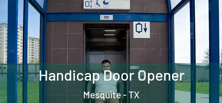 Handicap Door Opener Mesquite - TX